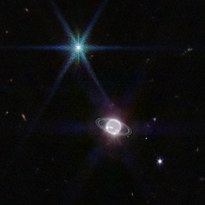 Neptune moons shattered ancient worlds JWST