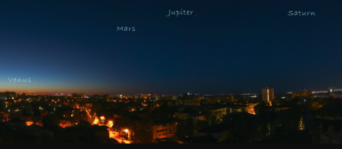 A Rare Six-Planet Parade Lights Up the Pre-Dawn Sky