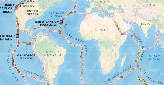 mid ocean ridge