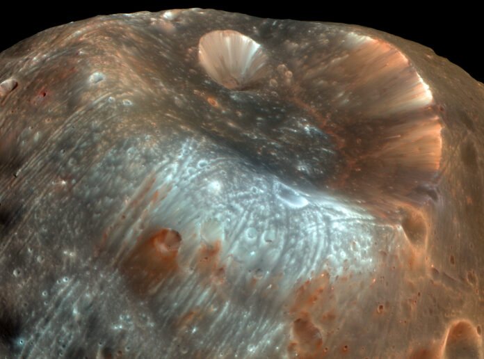 Earth occultation Phobos Perseverance Mars