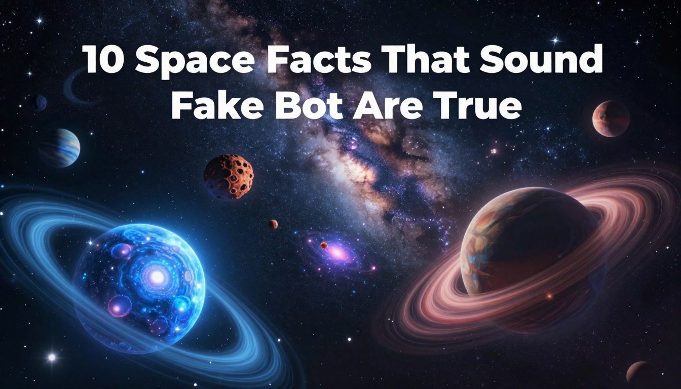 Discover 10 Space Facts That Sound Fake But Are True