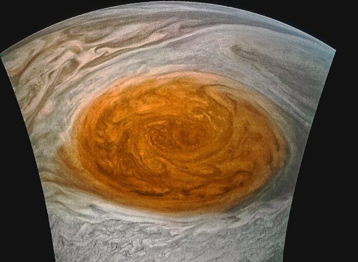 Jupiter size distance from the Sun orbit